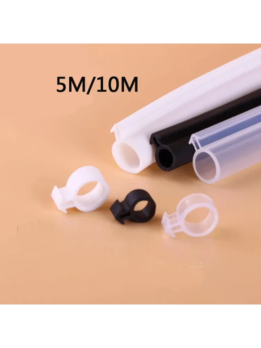 Нет бренда Уплотнительная лента EPDM White S Size О 5М, белый, фото 2