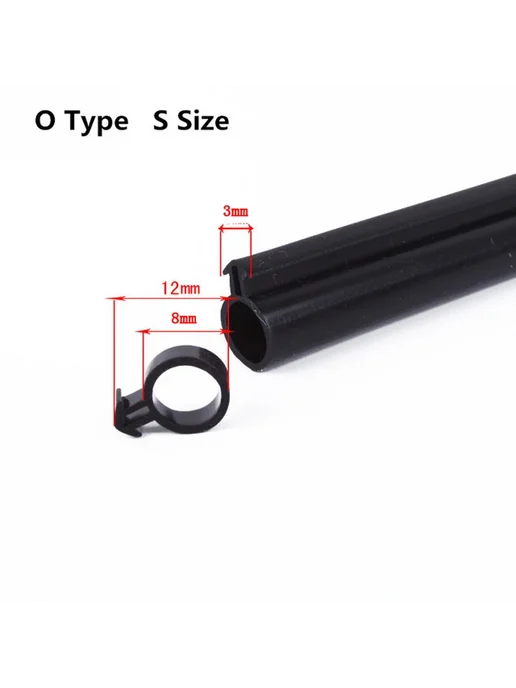 Нет бренда Уплотнительная лента EPDM White S Size О 5М, белый, фото 3