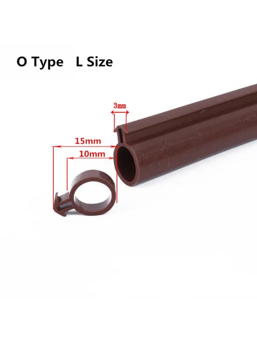 Нет бренда Уплотнительная лента EPDM White S Size О 5М, белый, фото 5