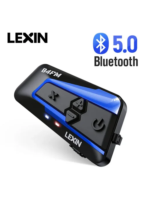 LEXIN Мотогарнитура B4FM-X с Bluetooth 5.0, водонепроницаема, вариант, фото 2