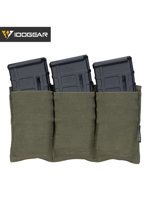 Нет бренда IDOGEAR тактическая сумка для магазинов 5,56 Черный, Ranger, черный