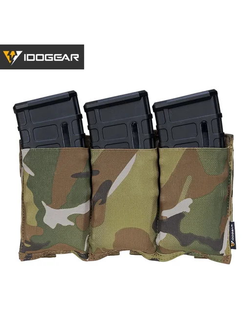 Нет бренда IDOGEAR тактическая сумка для магазинов 5,56 Черный, Ranger, черный, фото 2