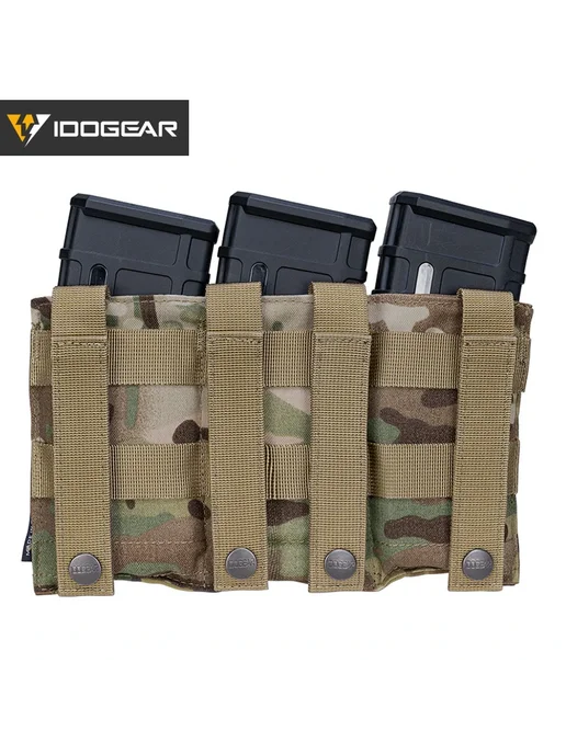 Нет бренда IDOGEAR тактическая сумка для магазинов 5,56 Черный, Ranger, черный, фото 3