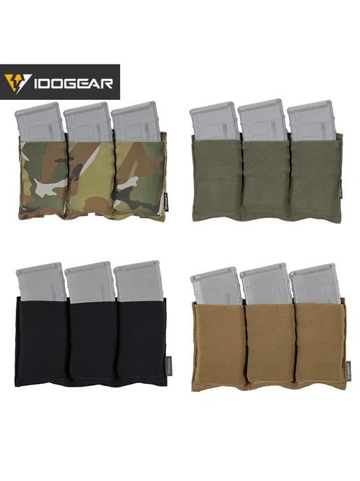 Нет бренда IDOGEAR тактическая сумка для магазинов 5,56 Черный, Ranger, черный, фото 7