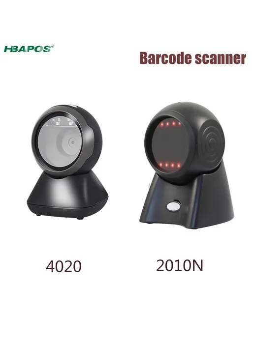 HBAPOS Сканер штрих-кодов 2D проводной HBA-6300, красный, фото 6