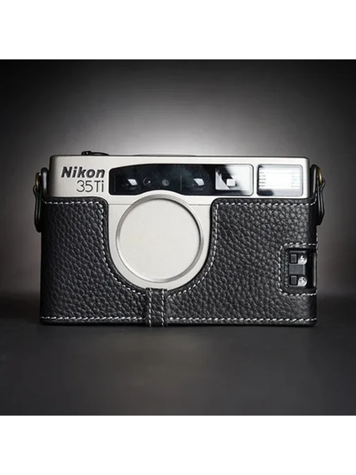 Andralyn Чехол для камеры Nikon из натуральной кожи черный, черный