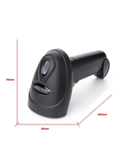 Holyhah Беспроводной сканер штрих-кода V8Z Wireless 2D, оранжевый, фото 7
