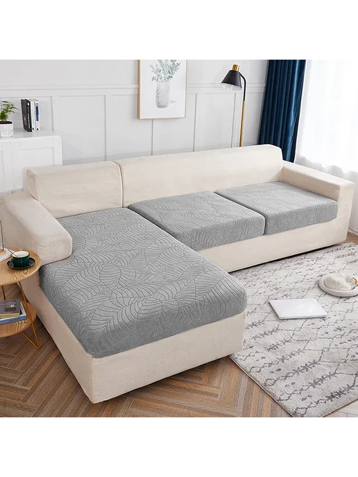 BRHUIXUE Чехол для дивана Light grey Normal Size (S)-1pc, серый