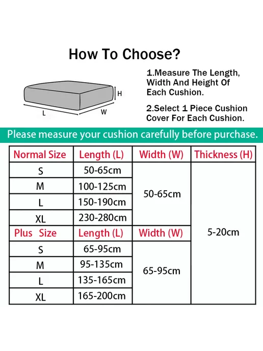 BRHUIXUE Чехол для дивана Light grey Normal Size (S)-1pc, серый, фото 4