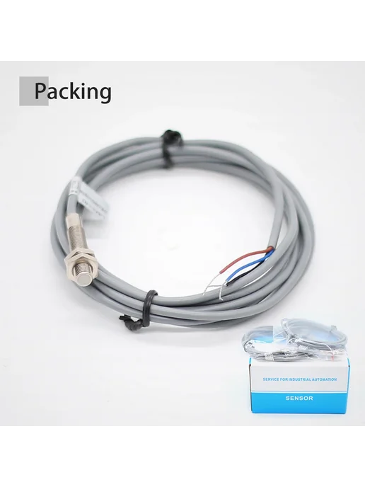 AUCHTEL Индуктивный датчик AUCHTE M3 Smooth tube 24В NPN NO, вариант, фото 7