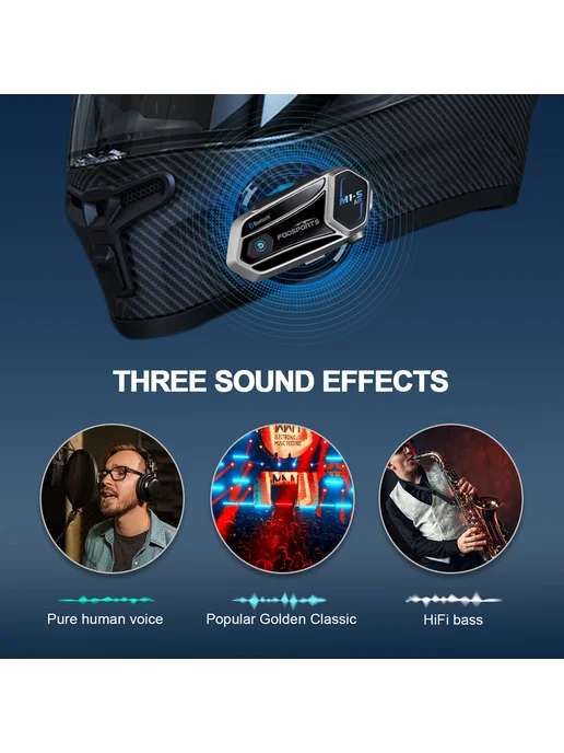 Fodsports M1-S AIR Мотогарнитура,Мотоциклетный Bluetooth шле, вариант, фото 2