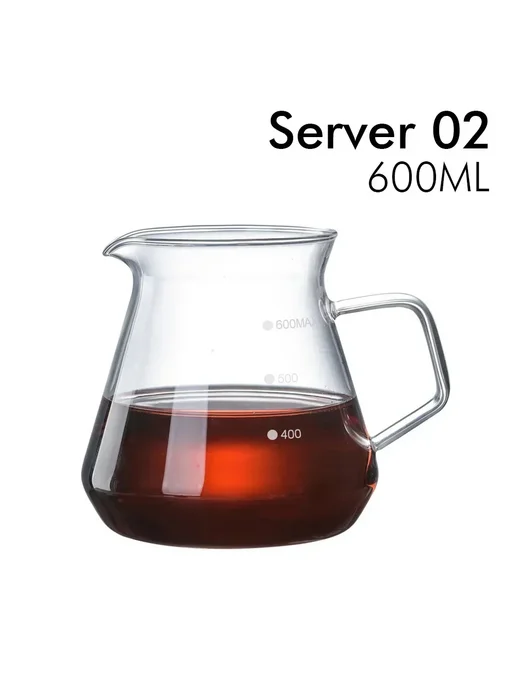 PERFFEE Кофейный сервер 600ml with Scale 600 мл, 600 мл, 600 мл
