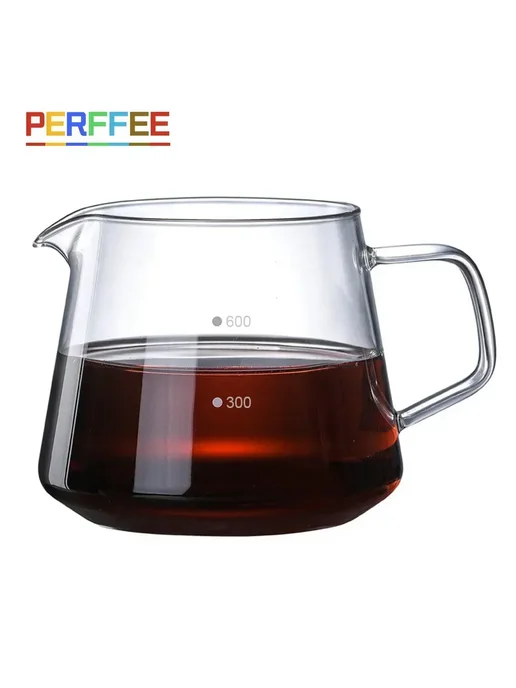 PERFFEE Кофейный сервер 600ml with Scale 600 мл, 600 мл, 600 мл, фото 2