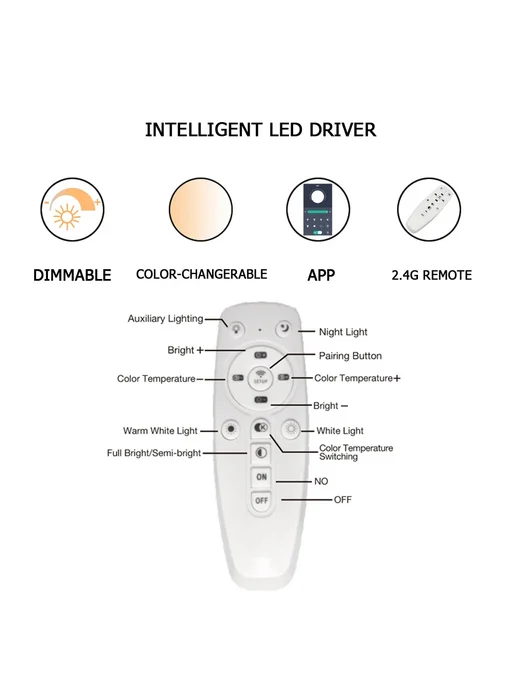 QINGYING Светодиодный драйвер 25-40W x2 RGB 30-60LED, 2540 Вт, фото 6