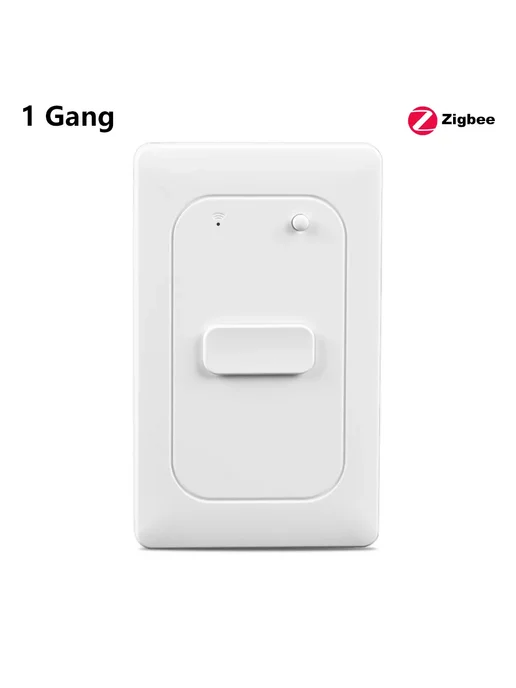 Нет бренда Выключатель света Zigbee 1 Gang, No Neutral Wire, вариант