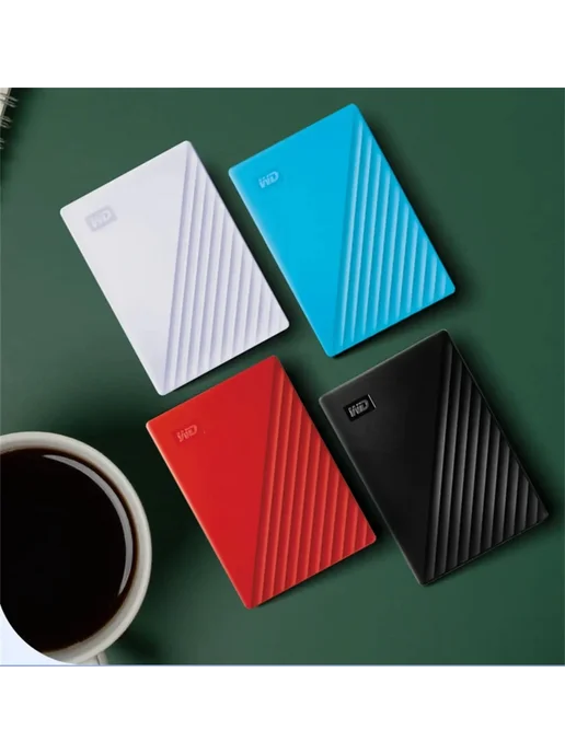 WD Внешний жесткий диск Western Digital My Passport 1 ТБ Red, 1 ТБ, фото 7