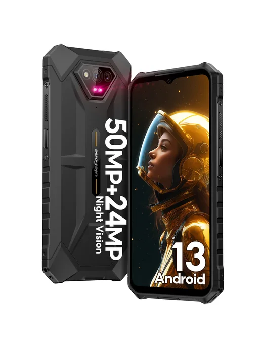 Смартфон Ulefone Armor X13 12/64 ГБ, черный