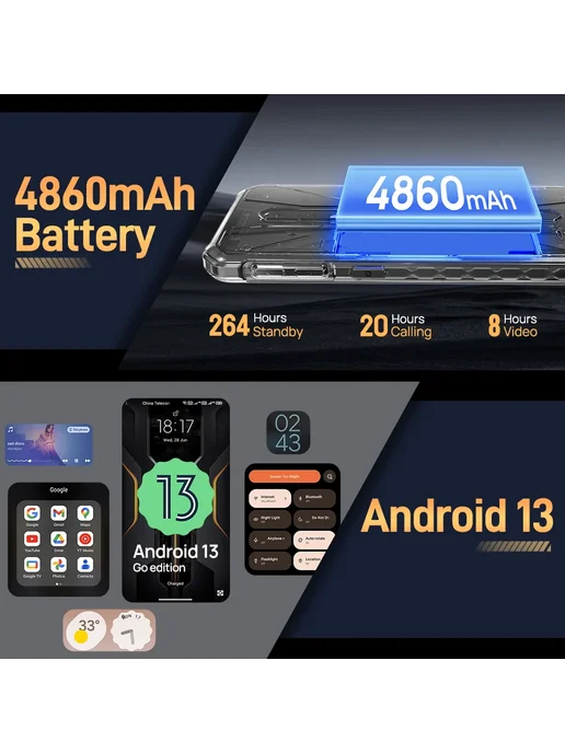 Смартфон Ulefone Armor X12 6/32 ГБ, зеленый, фото 5