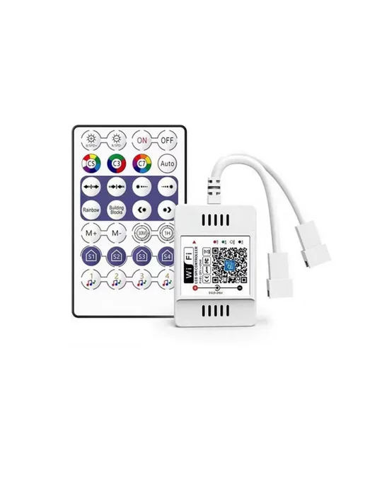 Нет бренда Magic Home WiFi RGB контроллер для WS2811, 2 channel, белый
