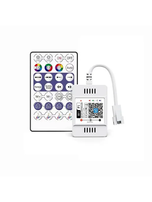 Нет бренда Magic Home WiFi RGB контроллер для WS2811, 2 channel, белый, фото 3