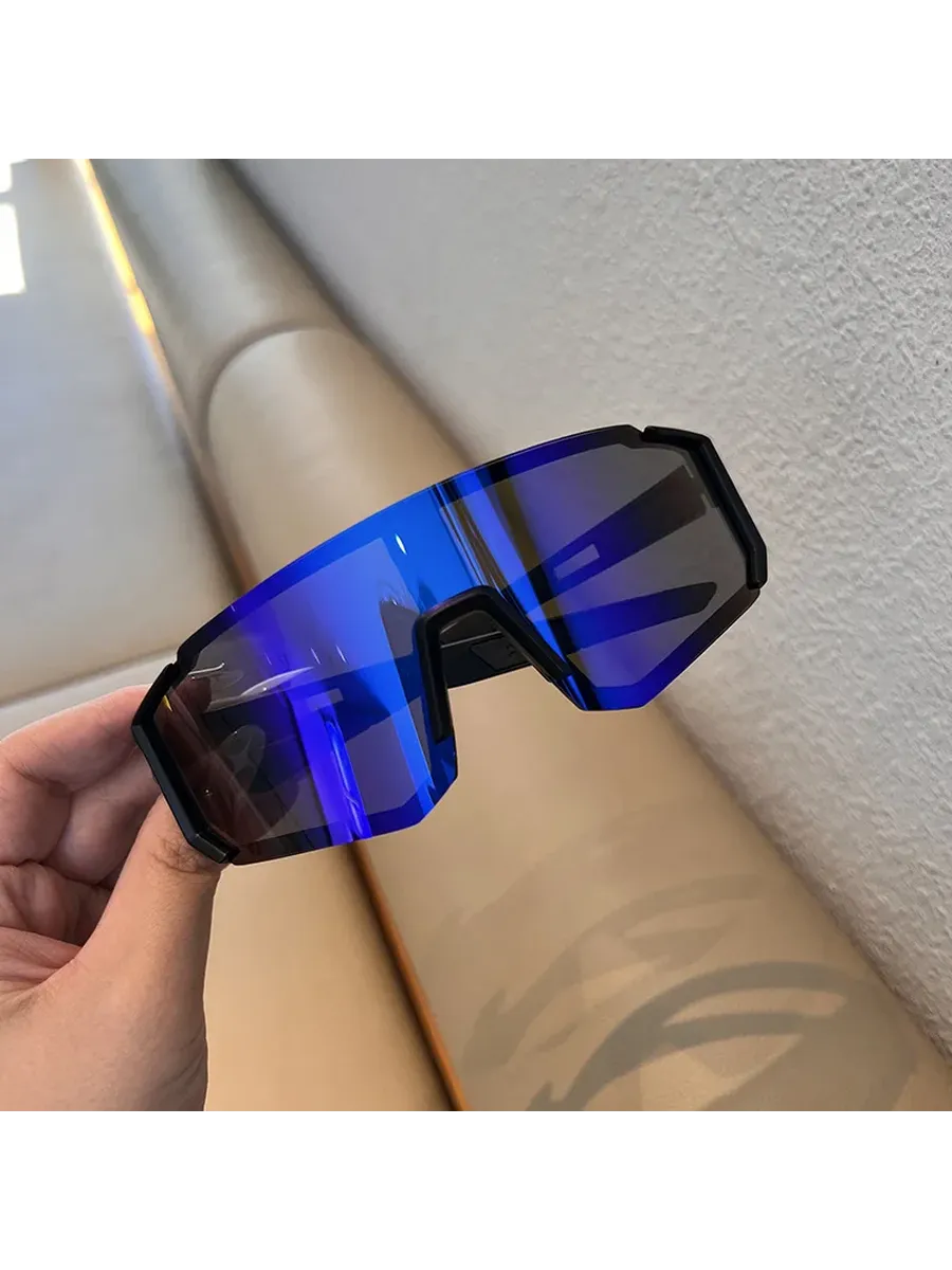 Спортивные солнцезащитные очки balck blue