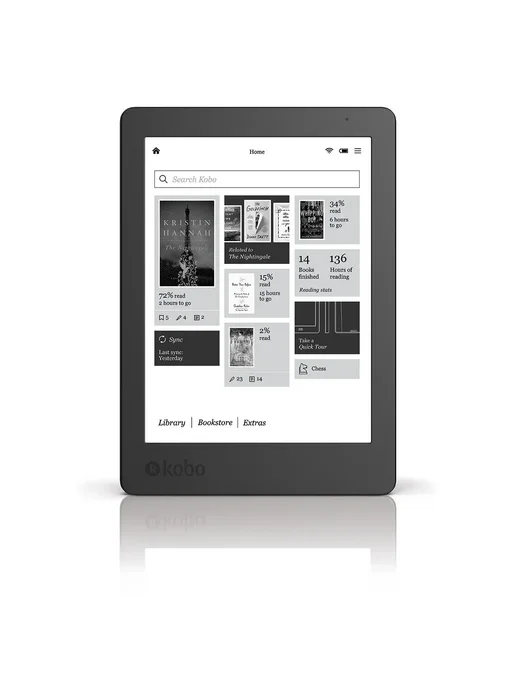 ink not ink Электронная книга Kobo Aura Edition 2 32 GB, 32 ГБ, фото 3
