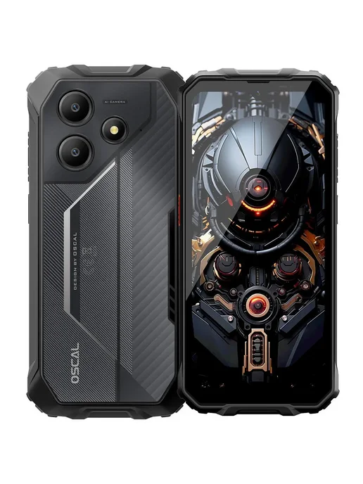 Смартфон Blackview Oscal Marine 2 4/64 ГБ, черный