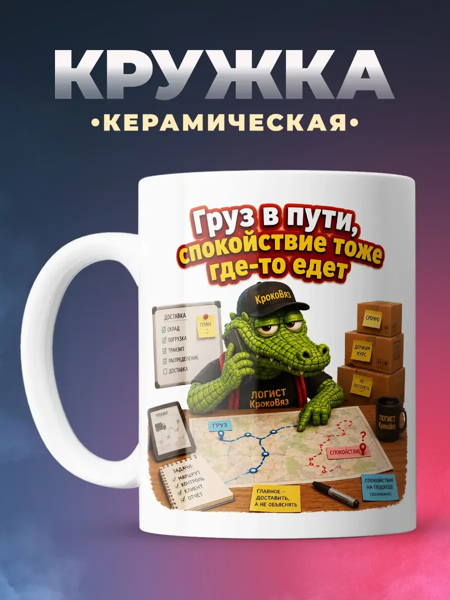 Груз в пути, спокойствие тоже где-то едет
