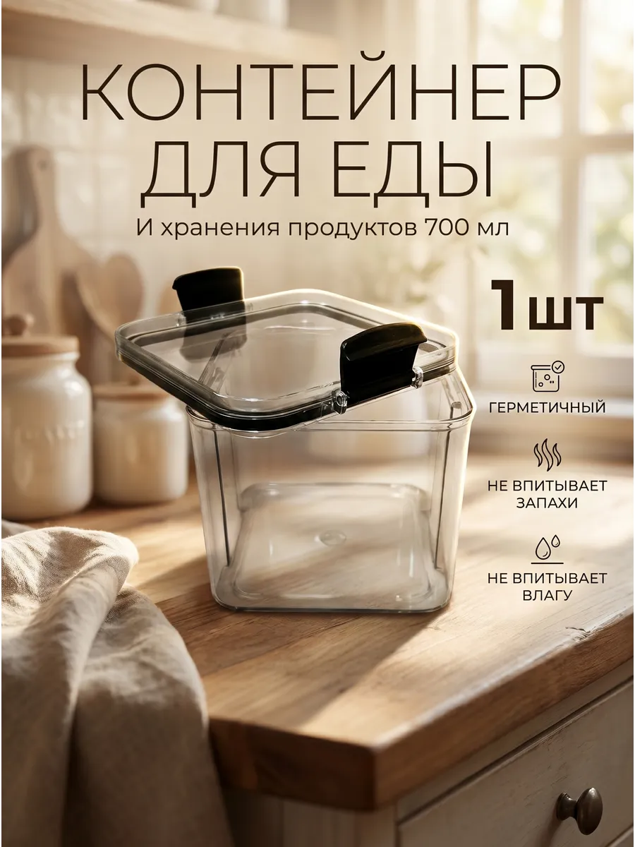 Контейнер для еды и хранения продуктов 700 мл