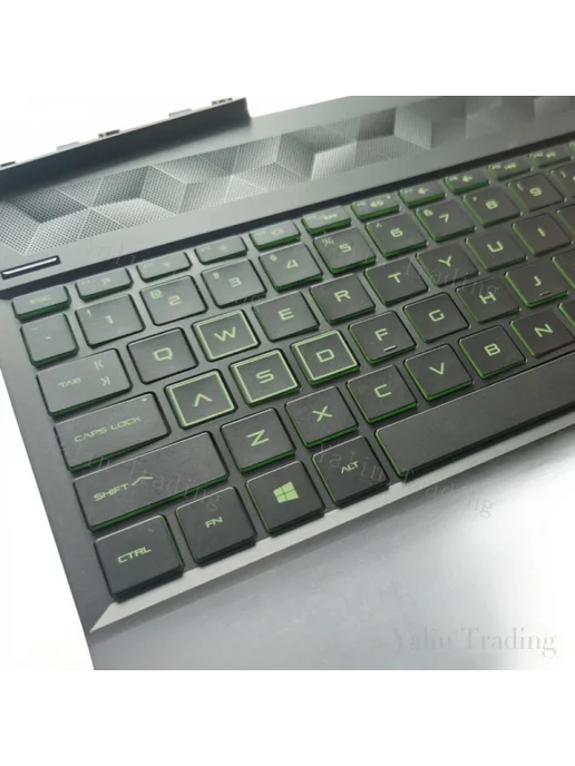 SNQP Клавиатура для HP 15-DK 15T-DK Green, зеленый, фото 4
