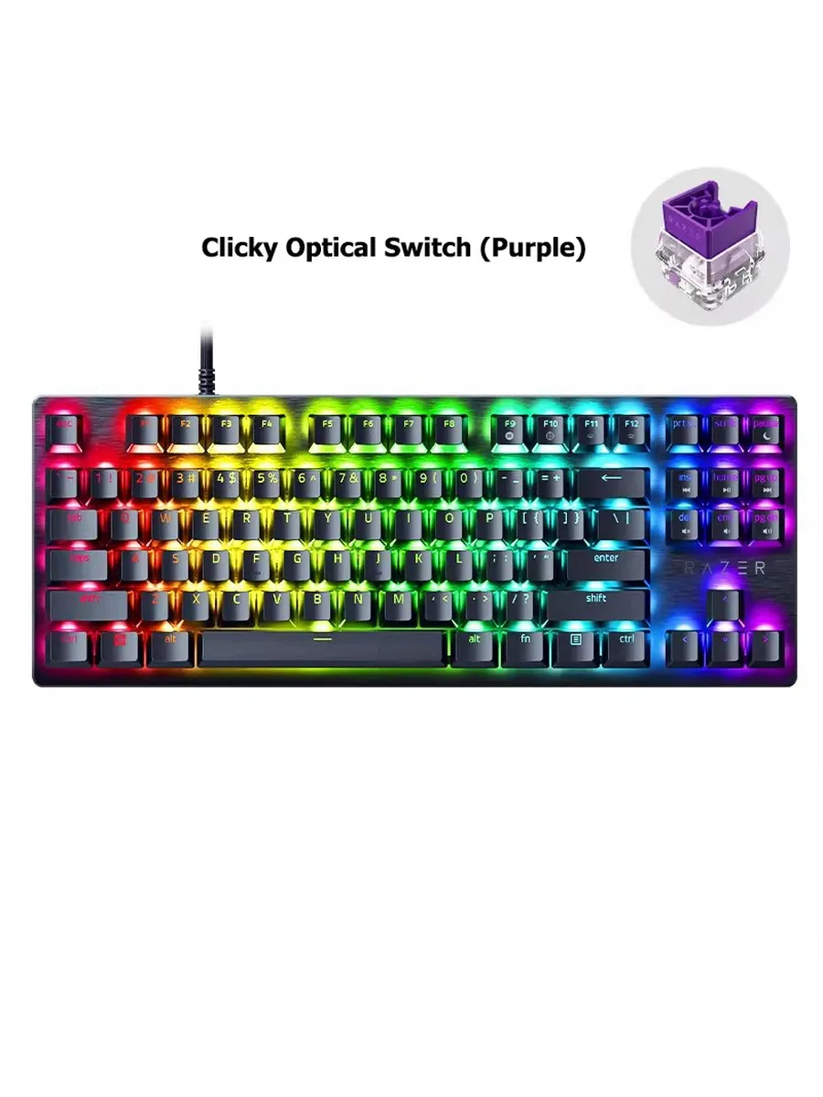 Razer Huntsman V3 X Tenkeyless Purple