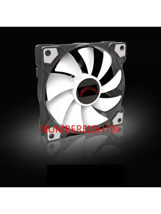 NUMBEREIGHT охладитель процессора HXF12025 12 см с RGB подсв, вариант
