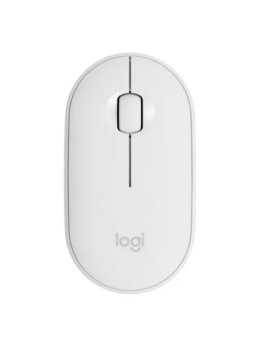 LOGITECH Беспроводная мышь Pebble, Белый