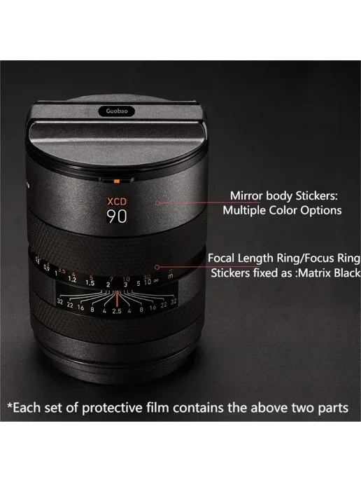 Daoyiyee Пленка для объектива Hasselblad XCD 90mm Style 20, вариант, фото 3