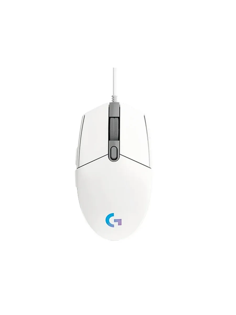 LOGITECH G102 RGB Белая игровая мышь