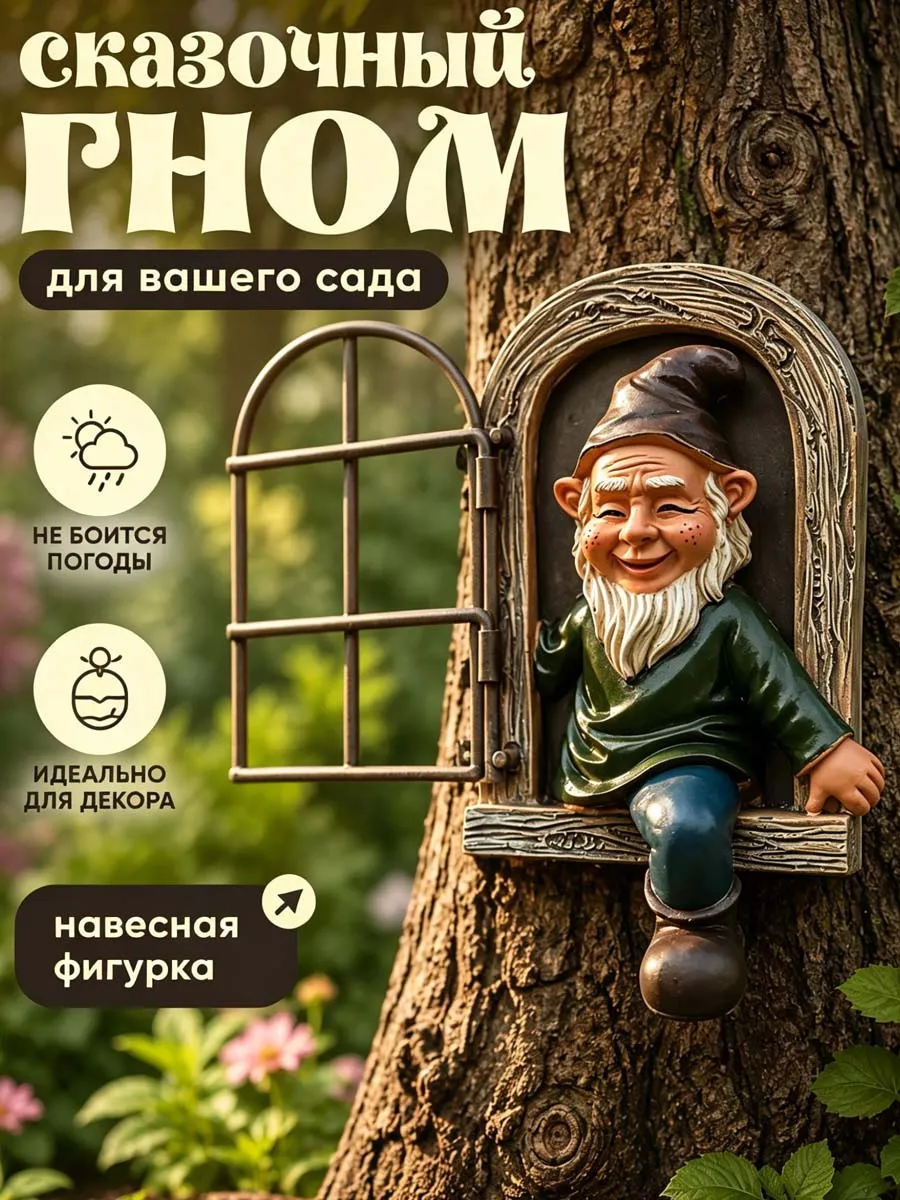 Фигурка садовый гном