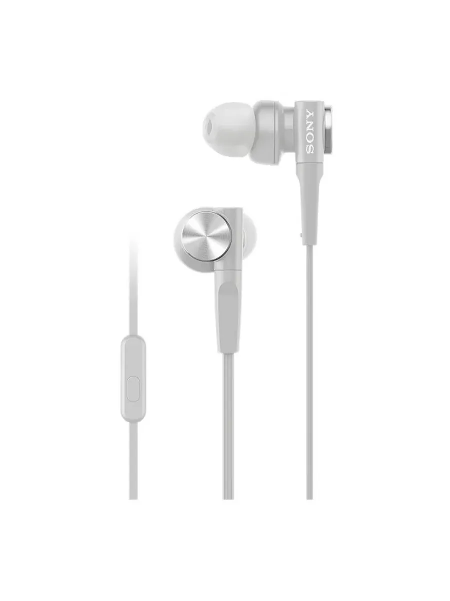 SONY MDR-XB55AP проводные наушники с мощными басами БЕЛЫЙ