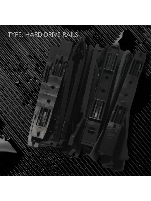 Направляющие для жестких дисков 3.5", Black 10 Pairs, черный