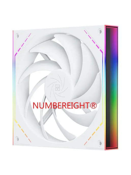NUMBEREIGHT Корпусной вентилятор TL-M14W TL-M14 RGB 14см TL-, 14 Вт, фото 2
