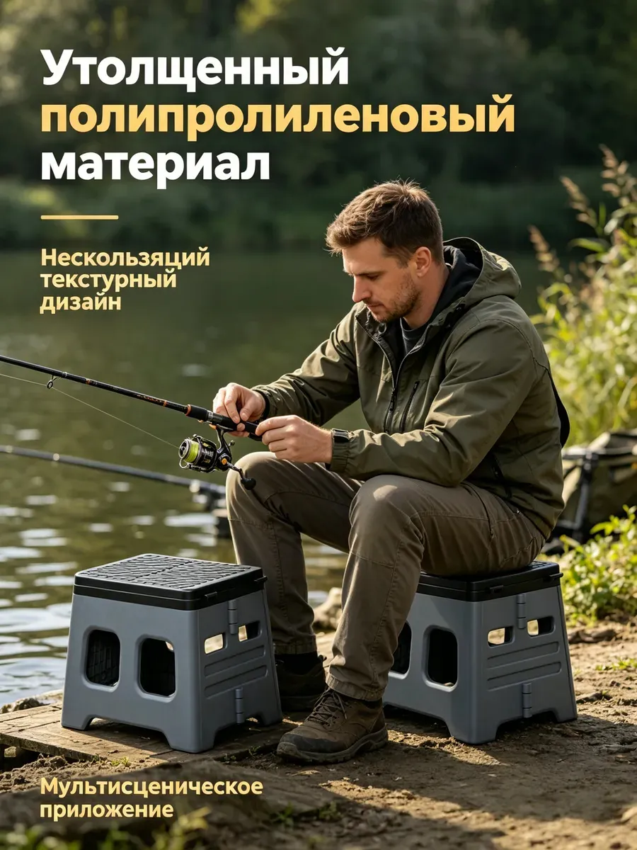 Компактный туристический биотуалет для походов и поездок