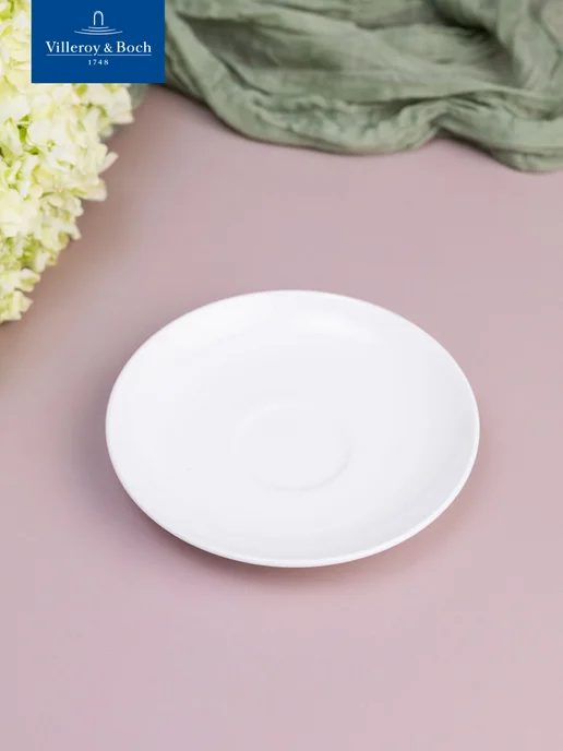 Villeroy & Boch Блюдце 12 см, Stella Hotel, Костяной Фарфор, белый