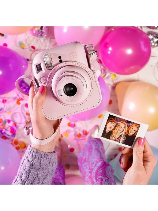 FUJIFILM Instax Mini 12 Bundle 2, розовый, фото 4
