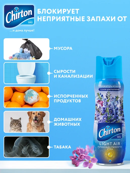 Chirton Набор освежителей воздуха для туалета, 3 шт, 3 шт, фото 6
