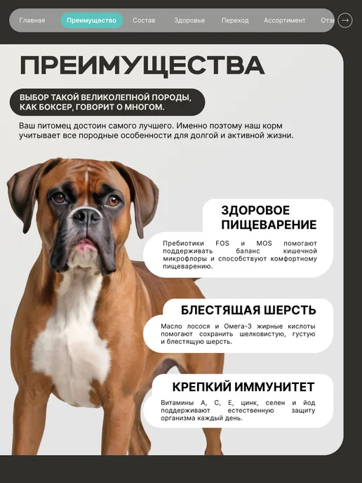 Сухой корм QUATTRO Боксер для собак, кролик, 3 кг, фото 2