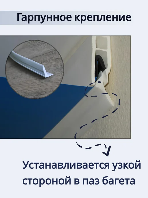 Вставка для натяжного потолка "Уголок", 20 метров, 6 м, фото 2