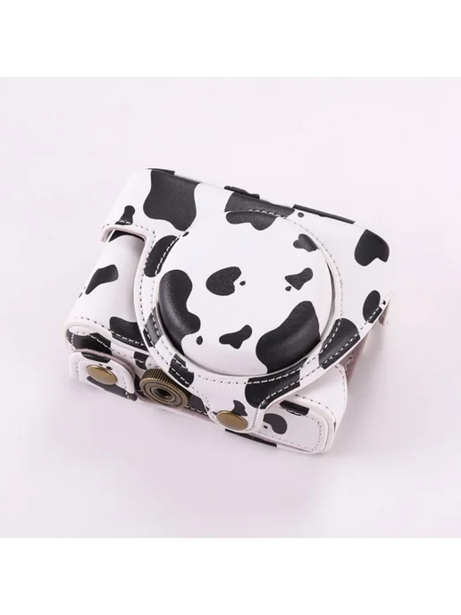 Нет бренда Однотонная сумка для фотоаппарата Sony RX100M7 Белый, cow, белый