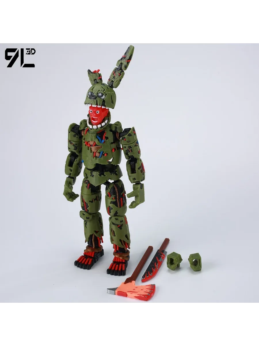 Фигурка Nightmare Bonnie Springtrap Bandai 1