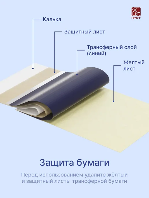 Бумага HPRT A4, 75 г/м², 100 листов, шелковая, фото 6
