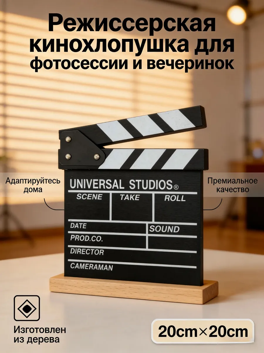 Режиссёрская хлопушка для театра и КВН