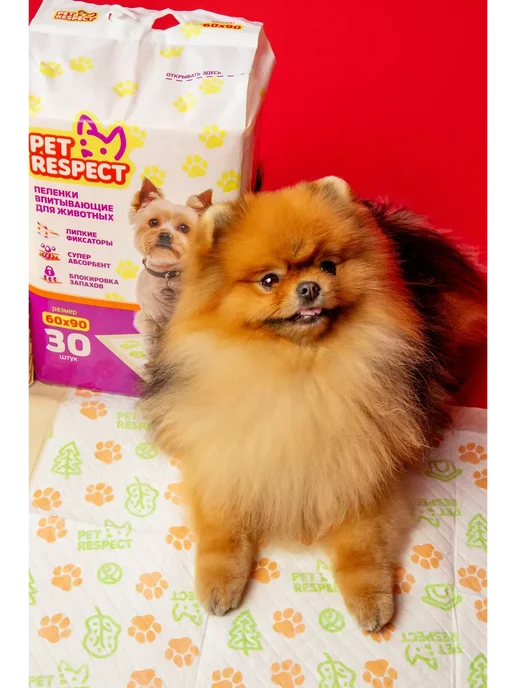 Pet Respect Пеленки для собак одноразовые гелевые 60x90 30 шт, 60x90, 30 шт, фото 5